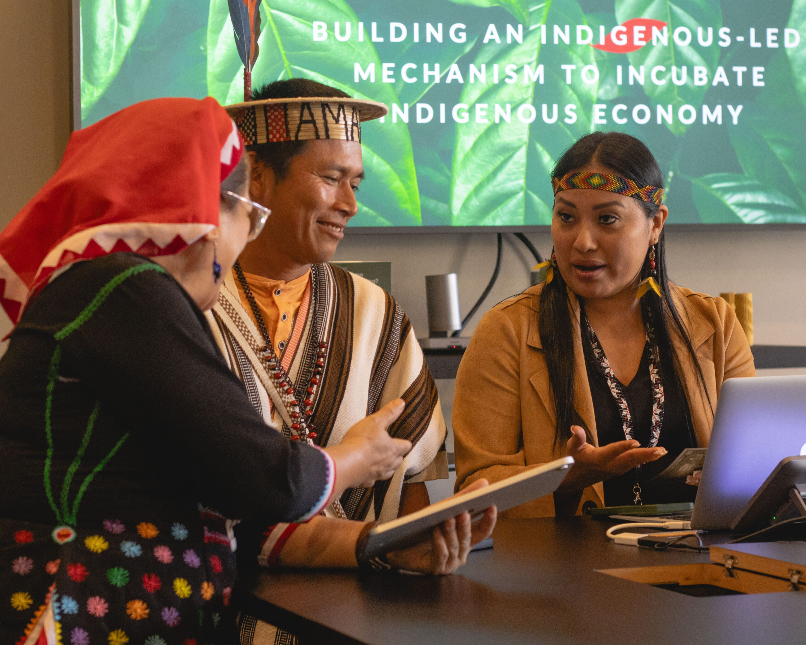 Indigenous leaders at the 1st Indigenous London Business Week