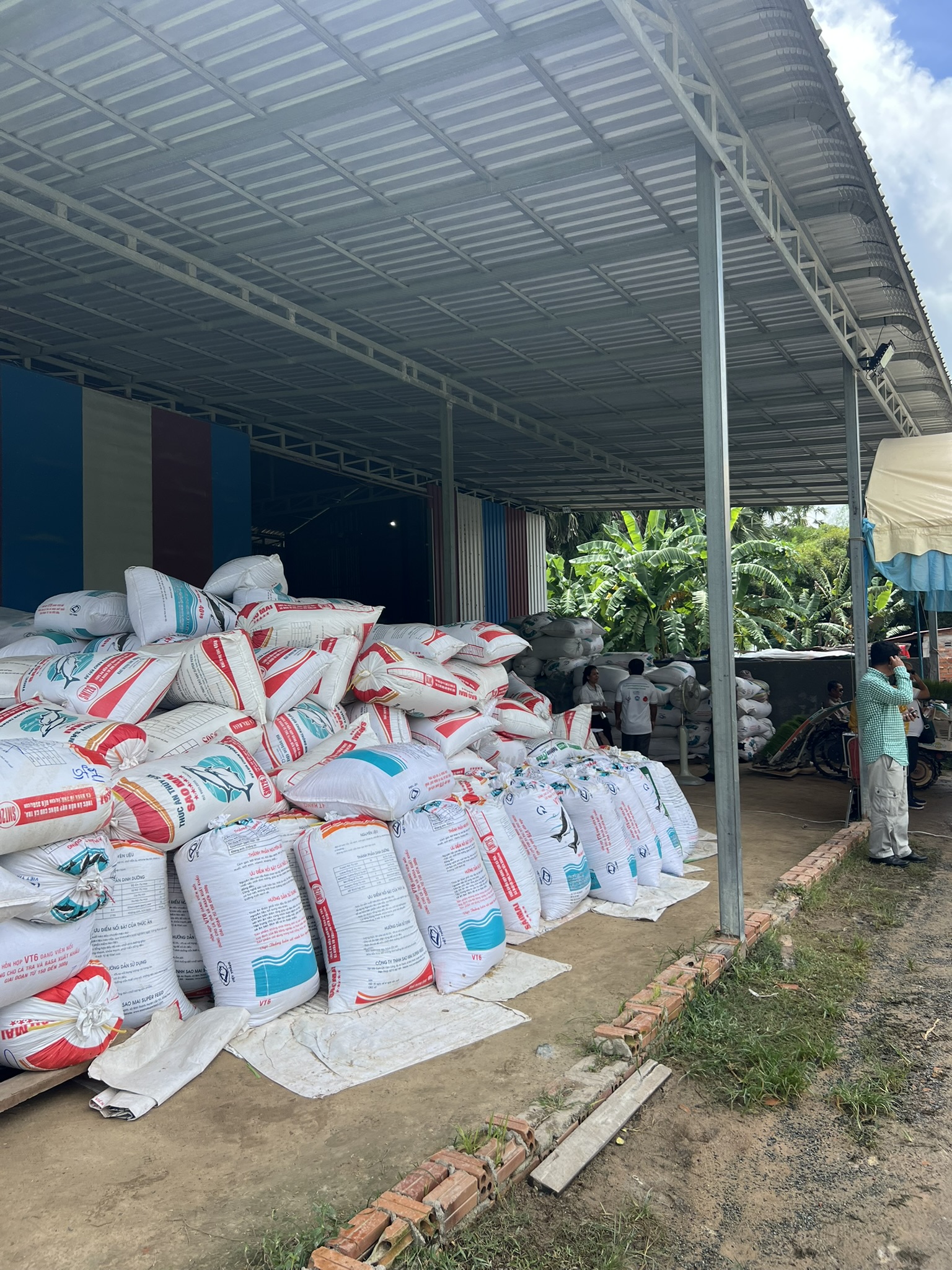 Warehouse of CamSeed in Cambodia
